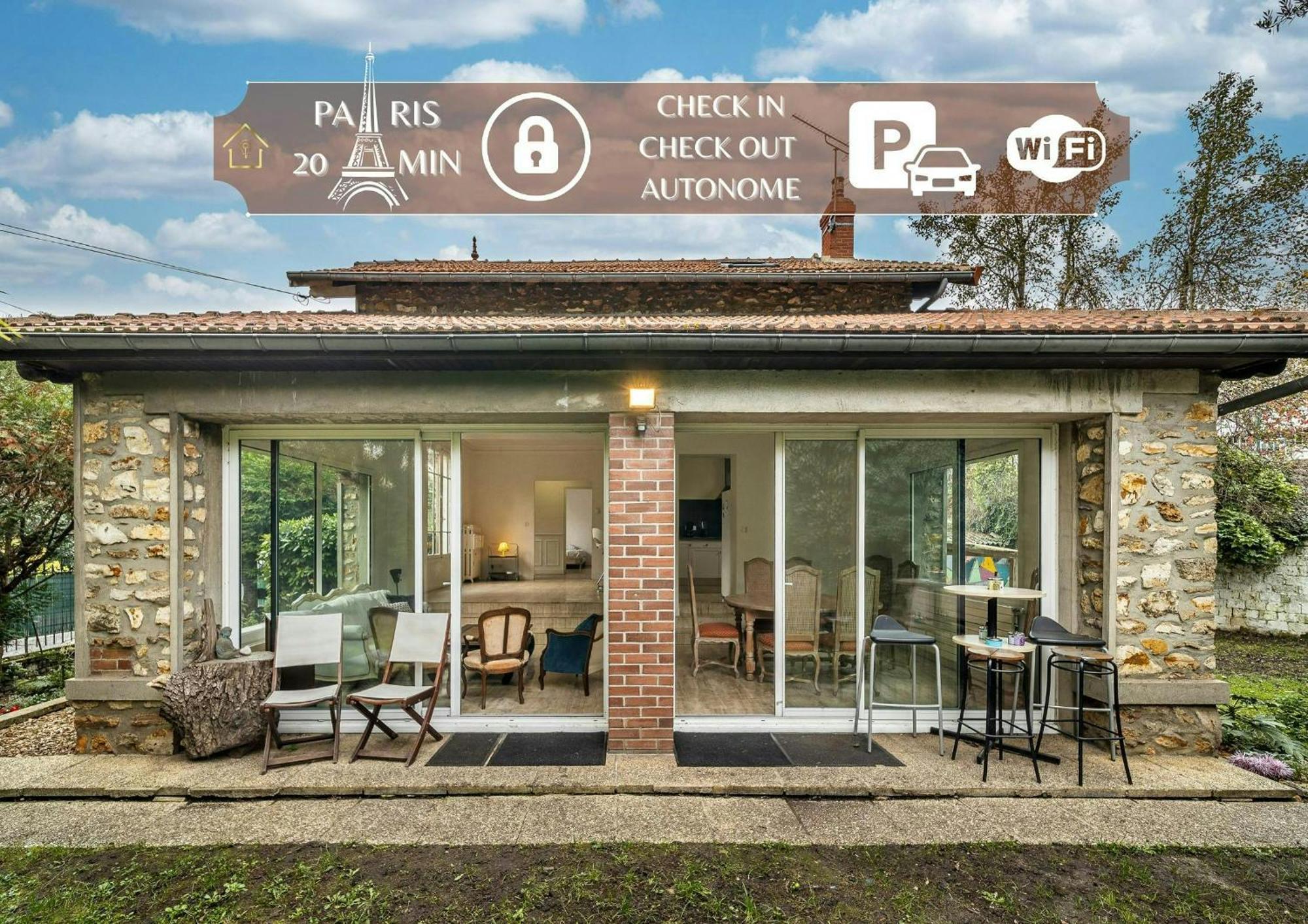 Soisy-sous-MontmorencyLe Ministere De La Paix - 15Min To Gare Du Nord别墅 外观 照片